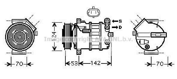 AVA QUALITY COOLING Kompressor,kliimaseade SBK063